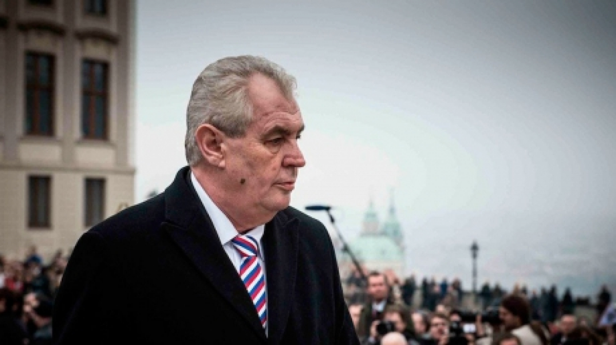 "Это, конечно, абсолютная наглость", - президент Чехии Милош Земан раскритиковал МИД России