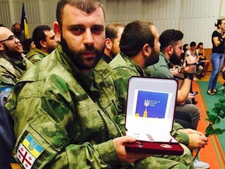 Командир "Грузинского легиона" Мамука Мамулашвили: "Мы передвинули линию разграничения на два километра! В 2017 году вернем Луганскую область"