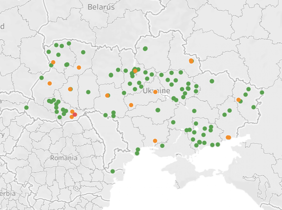 В Украине появилась онлайн-карта несоблюдения режима обсервации: отслеживать нарушителей теперь стало проще