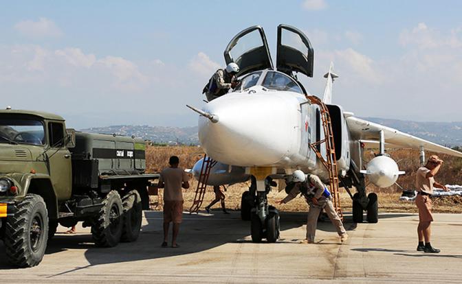 Официально: из Сирии еще до рассвета "отступили" первые боевые самолеты РФ, среди которых Су-34 и Ту-154