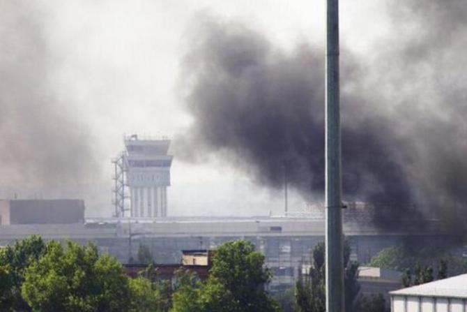 Боевые действия в Донецке 09.10. Хроника событий - Фото и видео репортажи