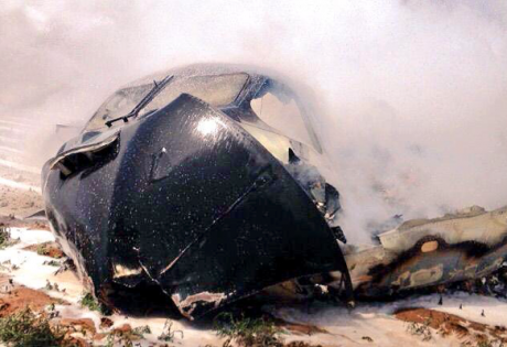 В Испании разбился военный самолет: есть погибшие
