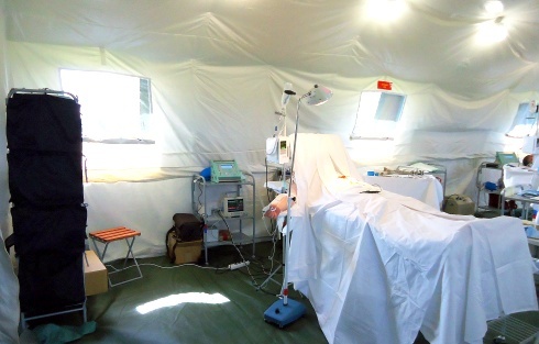 В Попасной создан первый добровольческий мобильный госпиталь