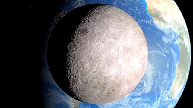 NASA опубликовало видеоролик темной стороны Луны