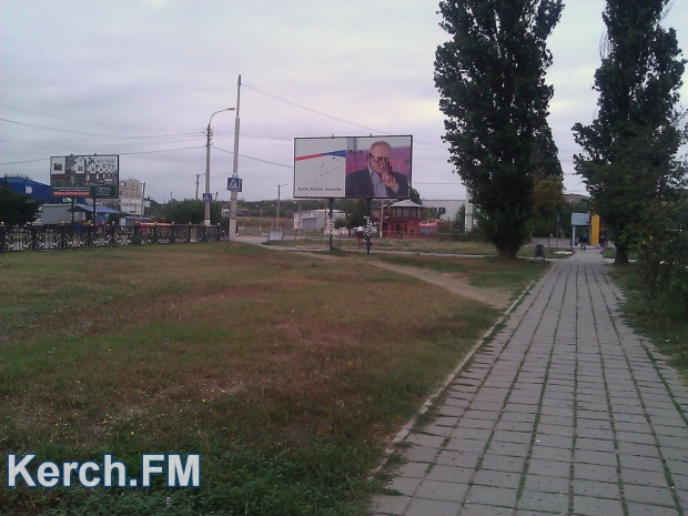 Украинское подполье в Крыму поиздевалось над билбордом с Путиным