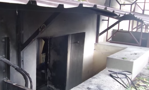 Как выглядит волонтерский центр "Новый Мариуполь" после поджога