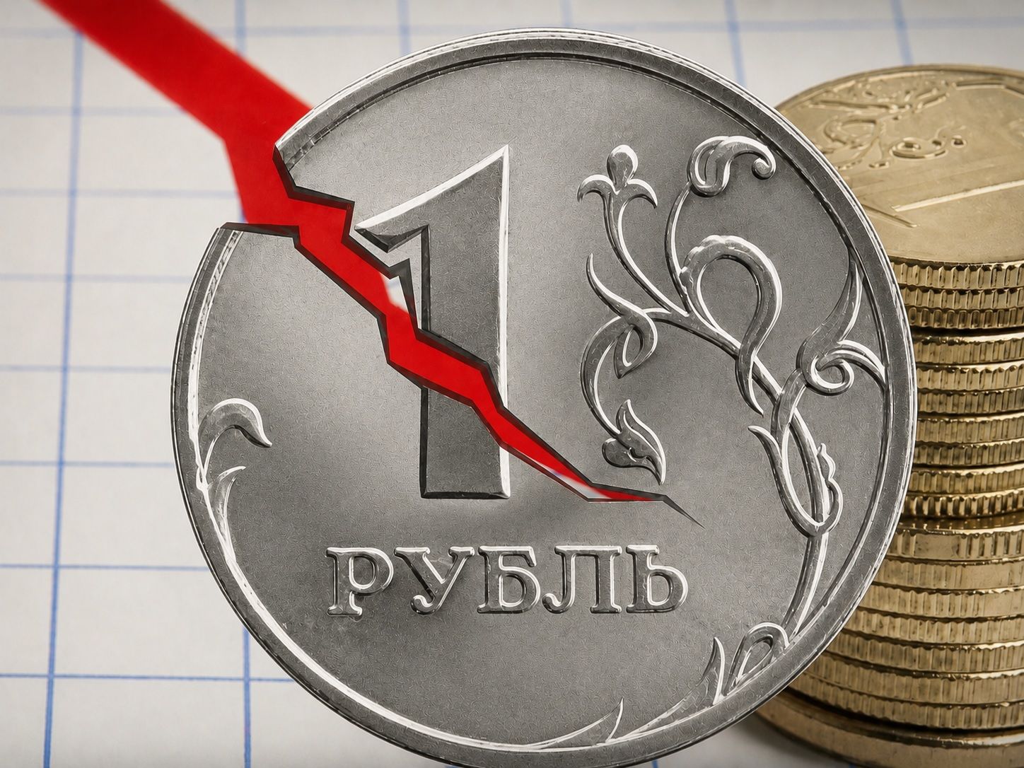 Россия начала обвал рубля: дыра в бюджете растет