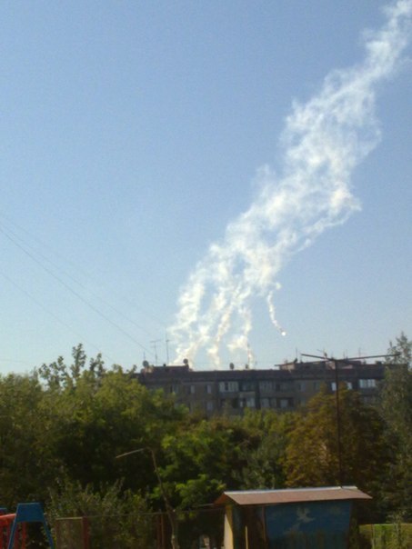 Утро в Харцызске началось с воздушной атаки