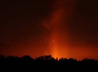 В Харькове обнаружили место взрыва - на воздух взлетела цистерна на железнодорожном вокзале