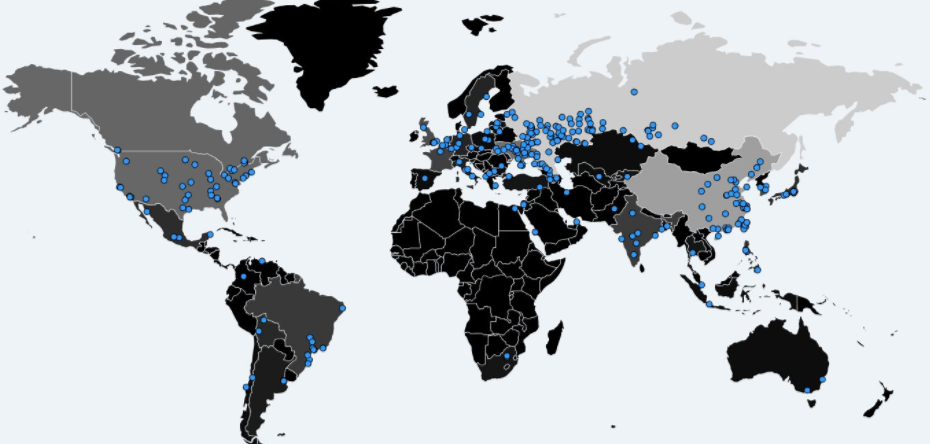 Путешествие вируса WannaCry: в Интернете опубликовали интерактивную карту масштабов распространения "вымогателя"