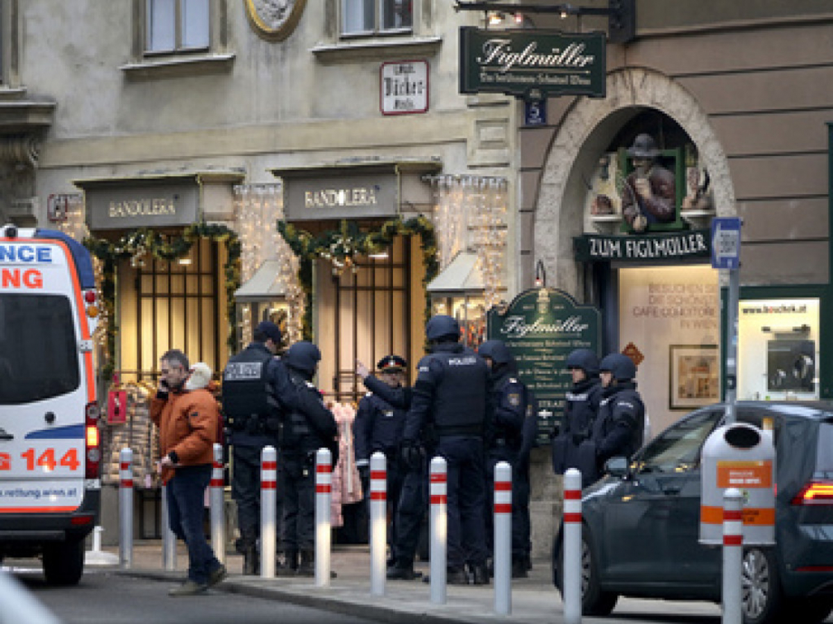 Теракты в Вене: после расстрела людей преступники захватили заложников, несколько бандитов скрылись в городе