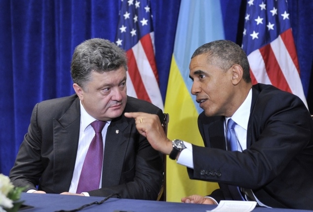 Обама обвинил РФ в агрессии против Украины и похвалил Порошенко за предоставление особого статуса Донбассу
