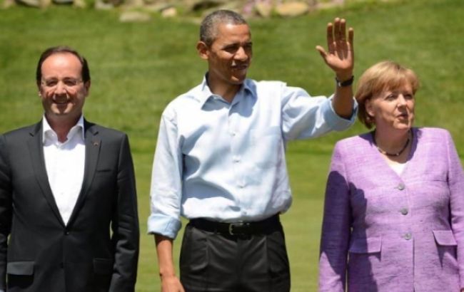 Эта троица - Обама, Меркель и Олланд - ещё способна доставить Путину массу неприятностей