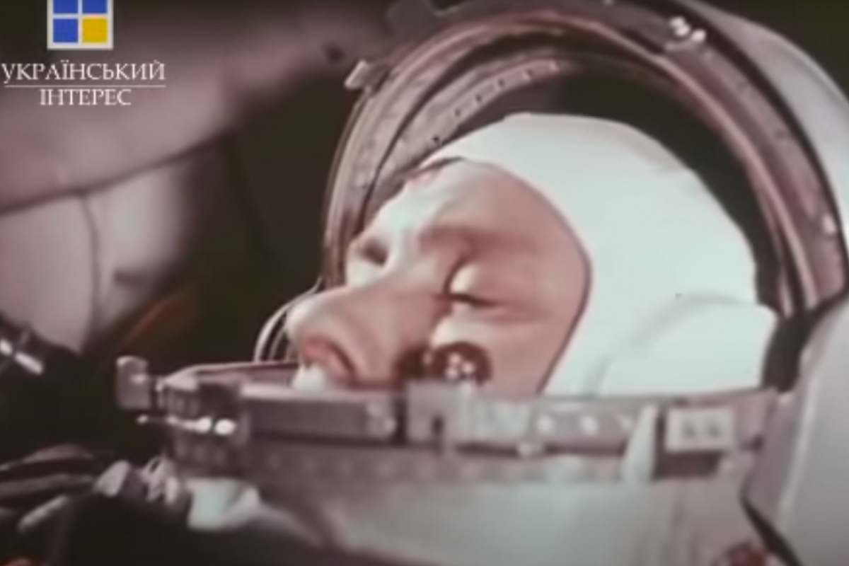 Первой песней в космосе была украинская: исторические кадры