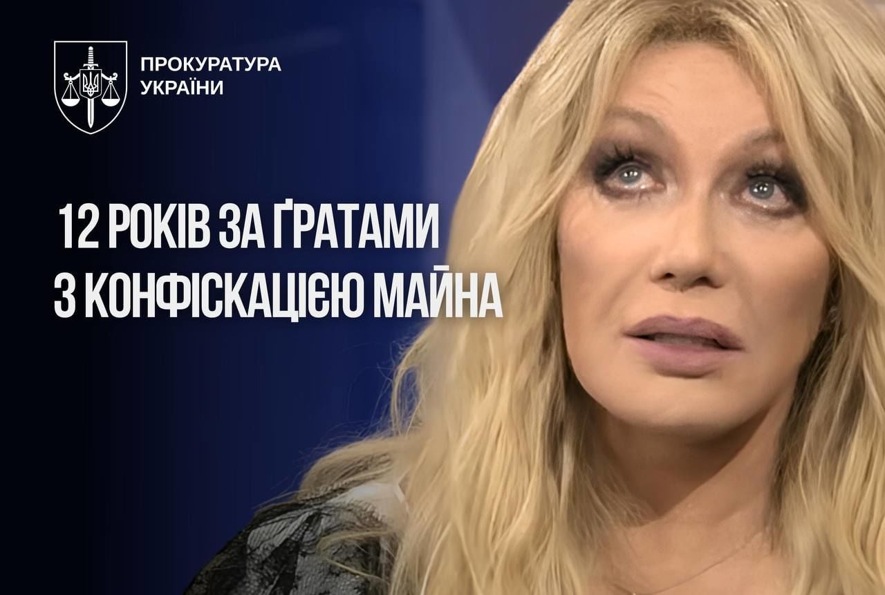 Повалий приговорили к лишению свободы за поддержку агрессии РФ против Украины – Офис Генпрокурора