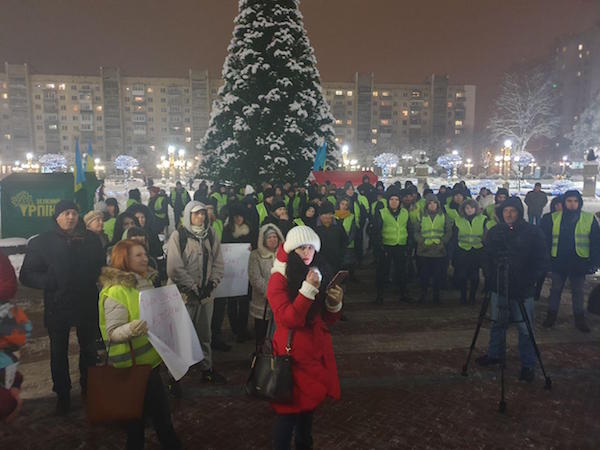 "Желтые жилеты" проявили себя в Украине - подробности протеста