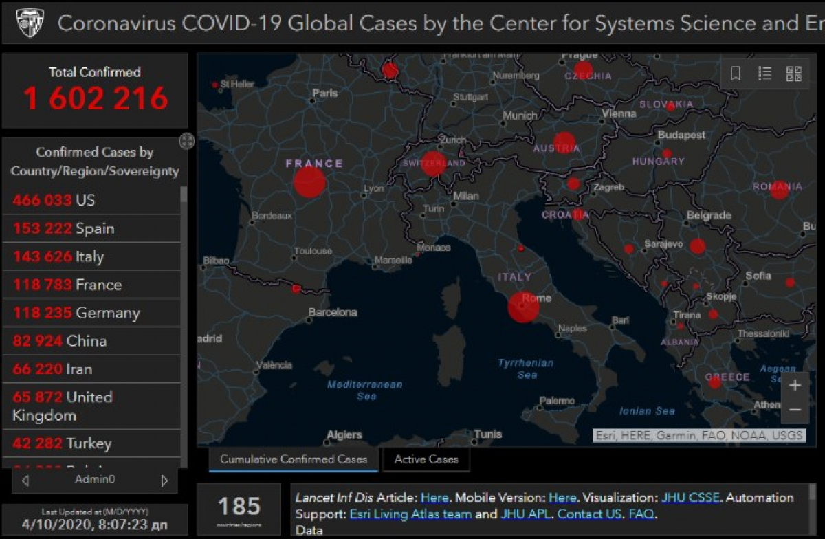 Коронавирус в Италии: растет число умерших и заболевших, статистика за 10 апреля