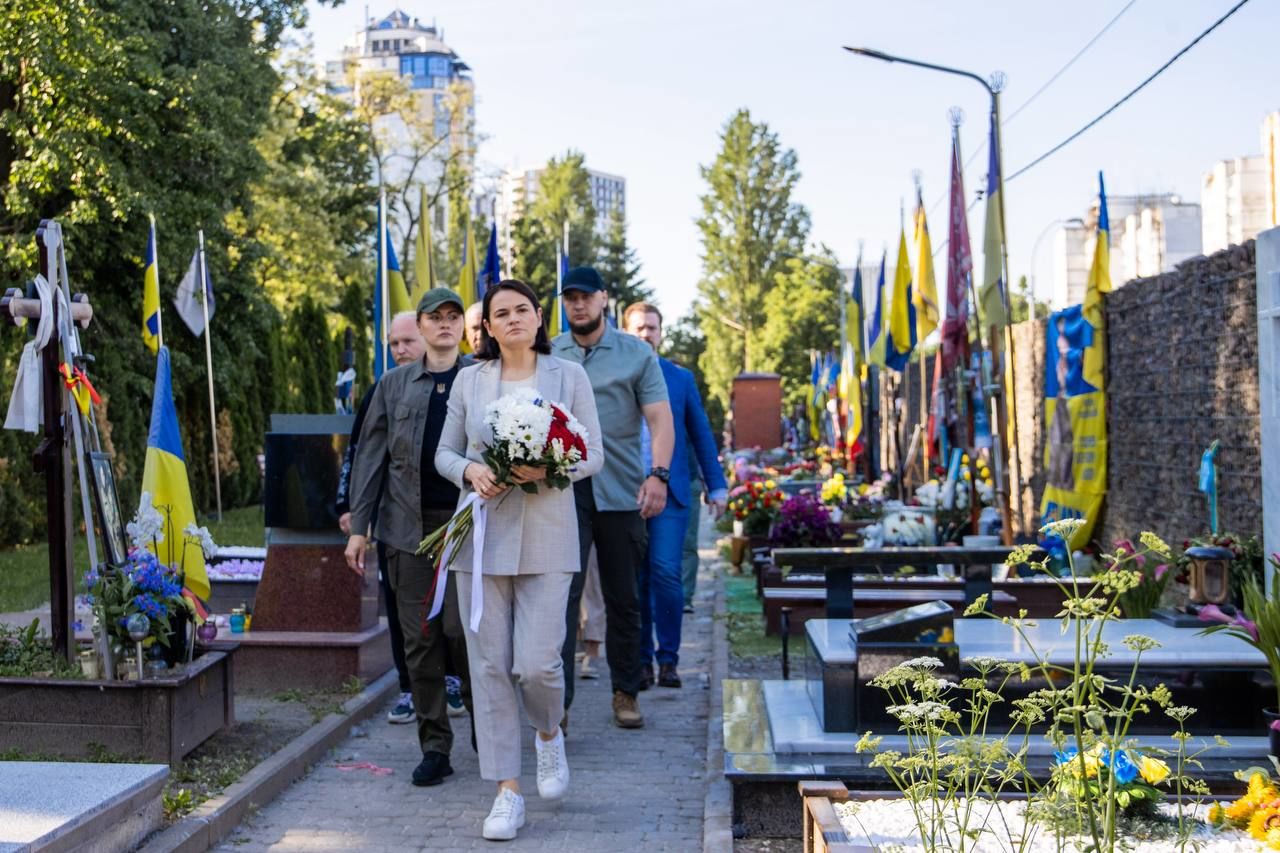 Лидер белорусской оппозиции Тихановская впервые в Киеве: известны цели визита