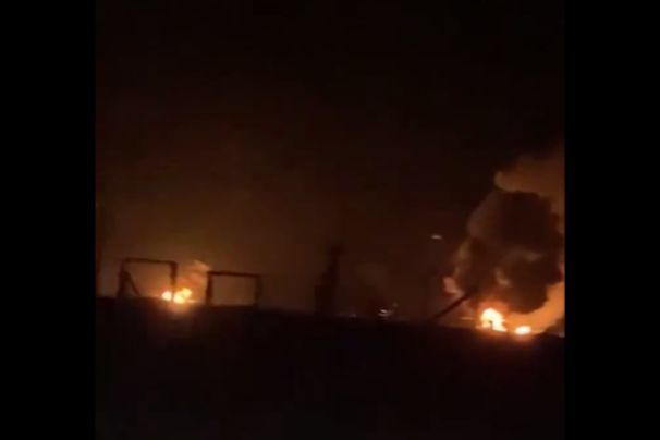 ​"Все было в огне", - Z-канал раскрыл детали "бавовны" на аэродроме в Бердянске