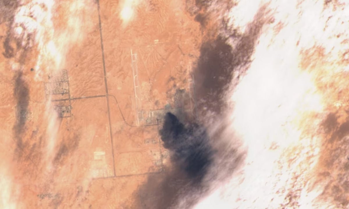 Появился первый снимок американской авиабазы в Саудовской Аравии после атаки Ирана