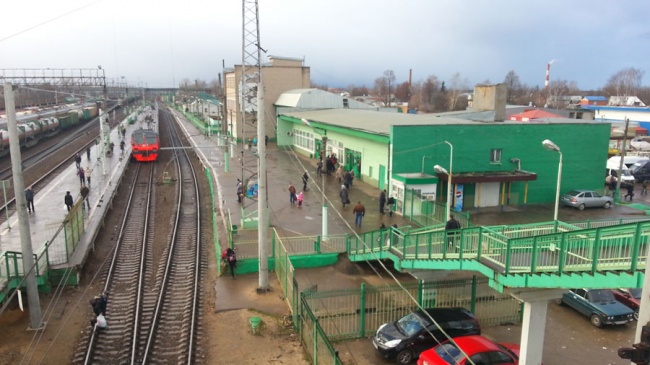 Русский бунт: в Подмосковье жители разгромили железнодорожную станцию