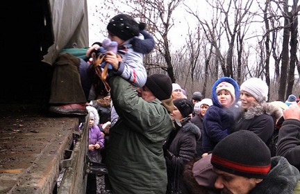 ДНР: при эвакуации населения из Дебальцево у людей будет выбор на какую территорию ехать