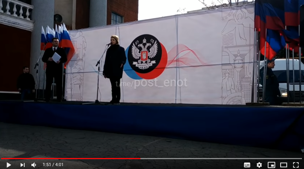 Поклонская внезапно появилась в Донецке: заявление со сцены вызвало скандал - жители "ДНР" возмущены