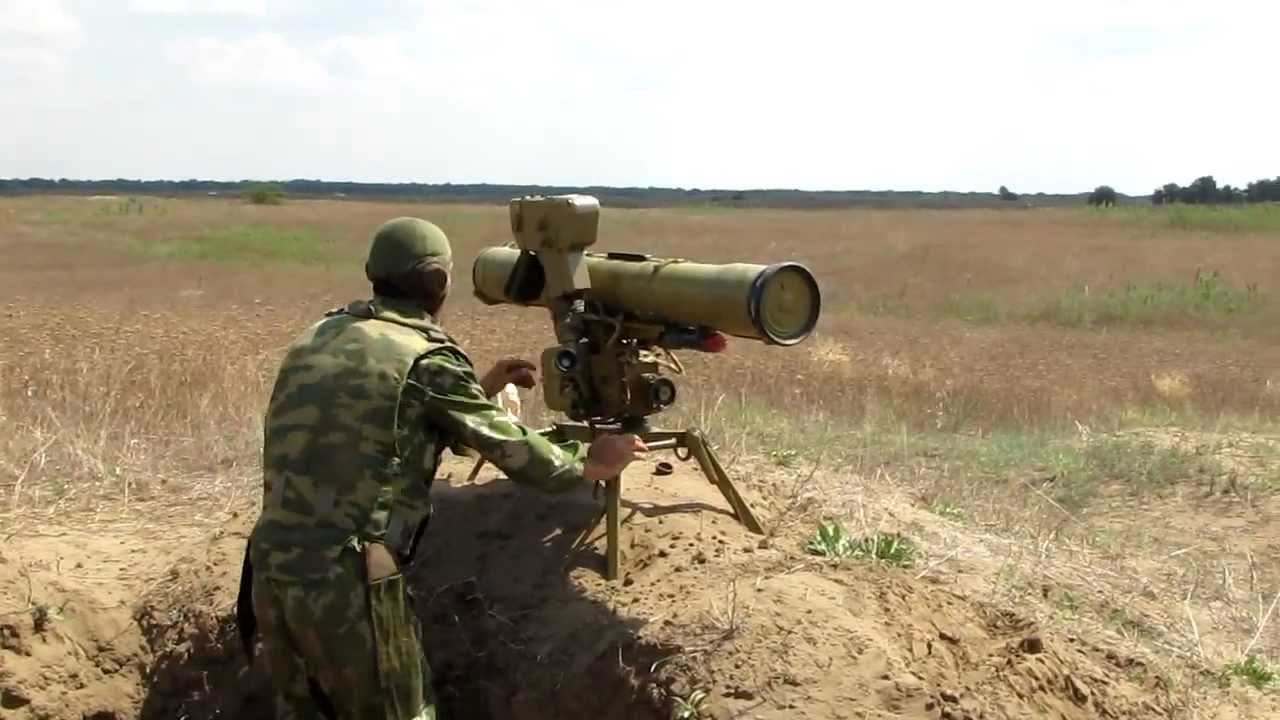 Украинские пограничники для обороны побережья Азовского моря получили противотанковые установки «Фагот»
