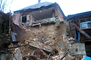 ​В Мелитополе обрушился дом, где жили переселенцы