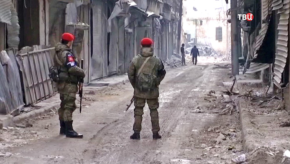 Россия приняла решение ввести военную полицию в сирийский город Дума