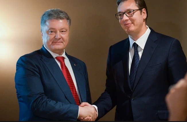 Громкая встреча Порошенко и Вучича: в знак дружбы с Украиной в Сербии появится памятник Тарасу Шевченко