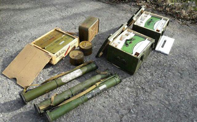 Тайники с оружием и боеприпасами в зоне АТО: СБУ нашла четыре крупных схрона в Донецкой и Луганской областях