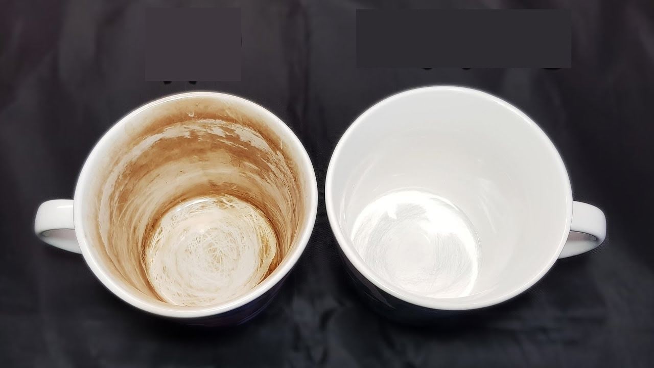 Почему кофе и чай оставляют коричневые следы на чашке: дешевое средство для чистки посуды