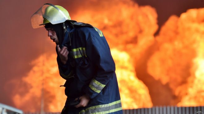 Пожар под Киевом локализован, распространение огня прекращено