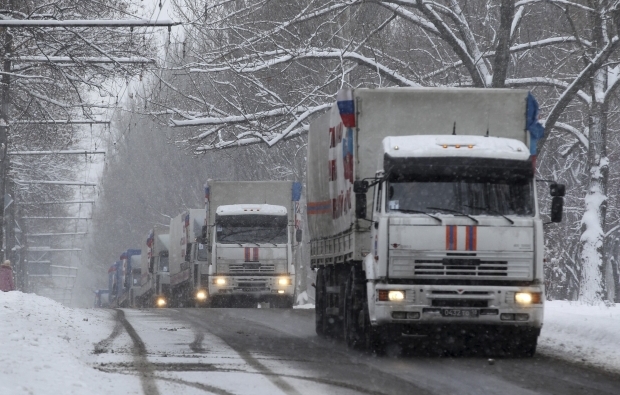МЧС России: Отправка гуманитарной помощи Донбассу продолжится в следующем году 