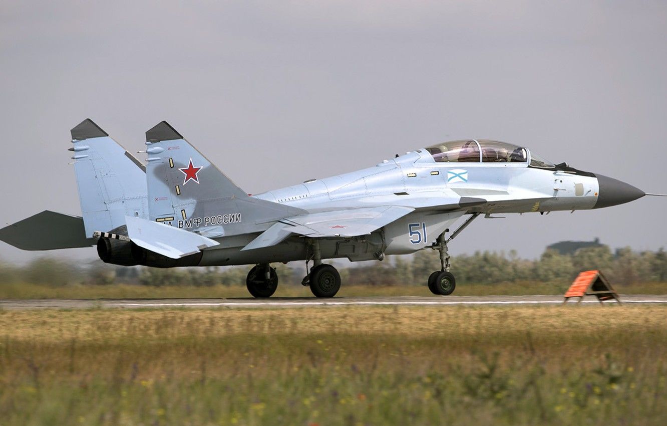 Российский МиГ-29 сгорел в Астраханской области 
