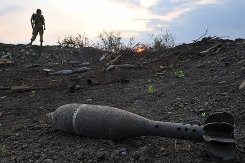 ​В пригородах Мариуполя жители находят неразорвавшиеся снаряды