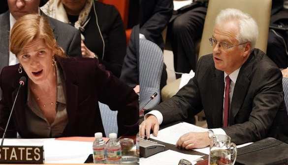 ​“Вы на самом деле не способны стесняться?” – посол США в ООН Пауэр набросилась на Чуркина после циничного заявления