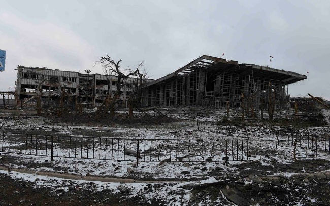В Донецке слышна работа тяжелой артиллерии в районе аэропорта, - администрация