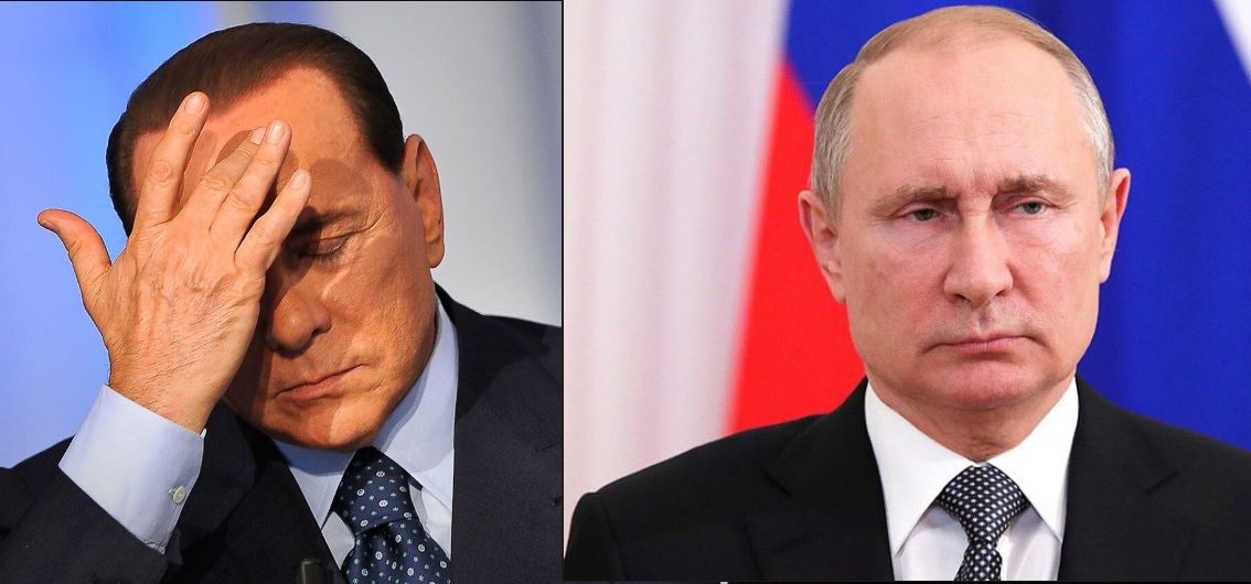 Берлускони стошнило после поступка Путина на отдыхе: СМИ узнали, что сделал глава Кремля