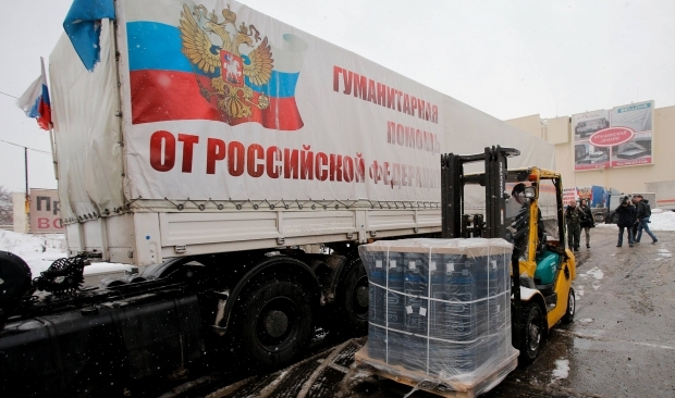 Россия готовит "массовый гуманитарный конвой" для Донбасса