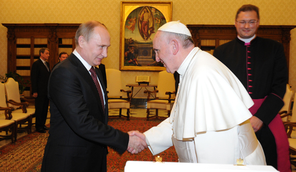 Отчет Ватикана о встрече Папы и Путина: встреча прошла в холодной тишине