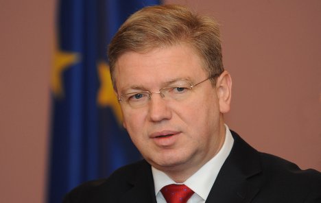 Фюле: На Майдане речь шла не о том, чтобы разделить Украину