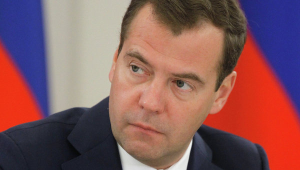 Медведев считает, что на российском телевидении слишком много новостей об Украине