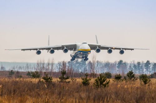 Представьте себя за штурвалом гигантского лайнера: пилот Ан-225 "Мрия" опубликовал зрелищное видео посадки самолета в условиях густого тумана