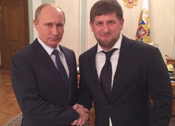 Путин сказал "Спасибо за Чечню!" своему другу Рамзану Кадырову