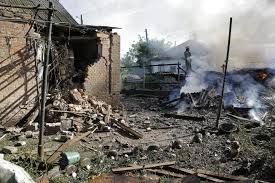 ​В Куйбышевском районе Донецка снарядами разрушены дома, - соцсети
