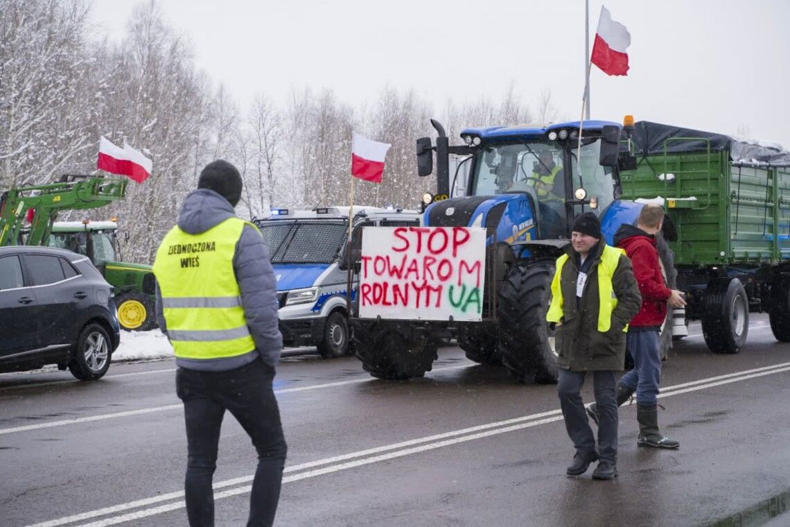 Фермеры Польши готовят полную блокаду границ с Украиной - украинские перевозчики ответят зеркально