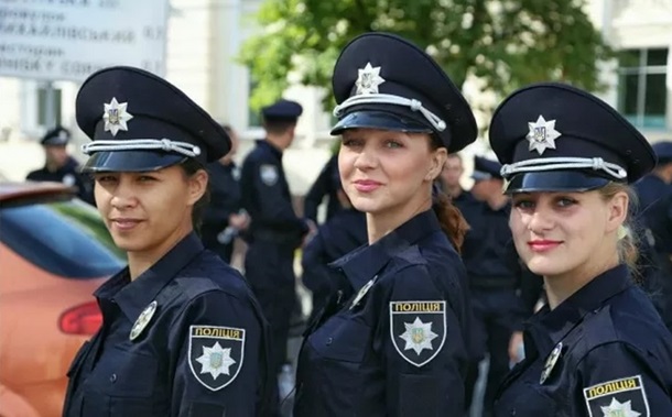 Девушек в Национальной полиции Украины больше, чем в любой другой стране ЕС