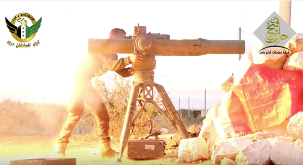 Саудовские ПТУРы в действии: повстанцы продолжают наносить ощутимый урон армии Асада 
